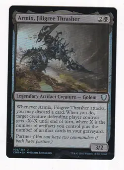 MTG: Commander Legends: Foil: Armix, Filigree Thrasher - Image 1