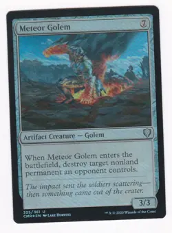 MTG: Commander Legends: Foil: Meteor Golem - Image 1