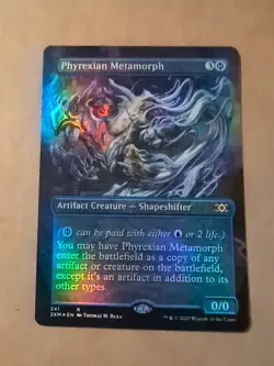 Phyrexian Metamorph (Borderless) Double Masters Foil - Image 1