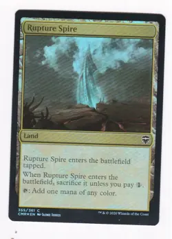 MTG: Commander Legends: Foil: Rupture Spire - Image 1