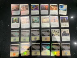 Mtg Small White Bundle - Foil Plains, Storm Of Souls, Swords To Plowshares Etc - Image 1