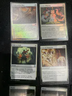Mtg Small White Bundle - Foil Plains, Storm Of Souls, Swords To Plowshares Etc - Image 5