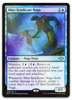 Mist-Syndicate Naga #58 (Foil) (NM) Modern Horizons MH1 Magic MTG - Image 1