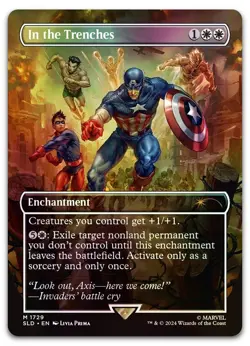 In the Trenches (Rainbow Foil) #1729 (NM) Secret Lair Drop SLD Magic MTG - Image 1