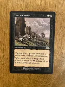 Contamination Urza's Saga X1 DMG Mtg - Image 1