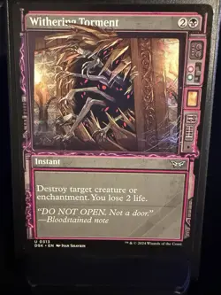 Withering Torment (Showcase) Duskmourn: House of Horror Regular - Image 1