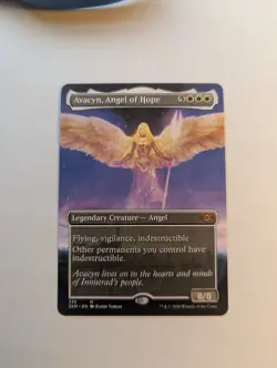 Avacyn, Angel of Hope (Borderless) Double Masters Regular - Image 1
