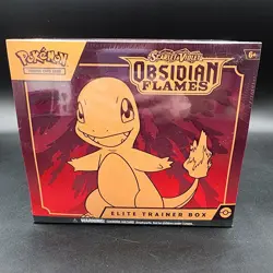Sealed Pokemon TCG Scarlet & Violet Obsidian Flames ETB SV03 TM0054 - Image 1