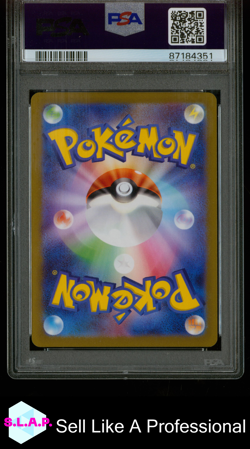 GLACEON POKEMON 069/SV-P 2023 YU NAGABA X PCG CAMPAIGN - JAPANISCH PSA 10 - Image 2