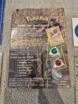 Pokemon - Empty Wallop Theme Deck - Opened - Neo Discovery - Image 3