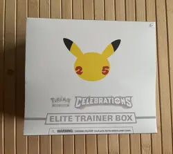 Pokemon Celebrations Elite Trainer Box OVP Sealed Englisch 25th PET Case 🔥 6 - Image 1