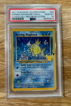 Pokemon Celebrations PSA 10 Lot - Cleffa, Mew EX & Shining Magikarp - Gem Mint T - Image 3
