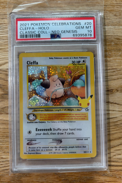 Pokemon Celebrations PSA 10 Lot - Cleffa, Mew EX & Shining Magikarp - Gem Mint T - Image 4
