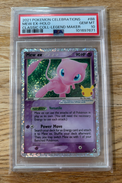 Pokemon Celebrations PSA 10 Lot - Cleffa, Mew EX & Shining Magikarp - Gem Mint T - Image 5