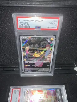 Pikachu Art Rare Japanese Pokemon 151 173/165 PSA 10 - Image 1