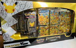 Pokemon Celebrations 25th Anniversary Pikachu V-union Premium Playmat Collection - Image 1