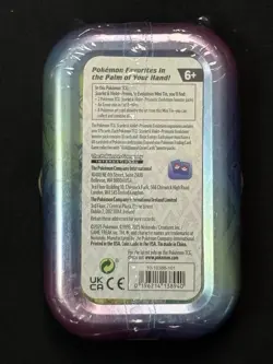 Pokemon Prismatic Evolutions💖Espeon Mini Tin New/Sealed 2 booster packs TCG - Image 2