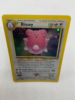 Blissey Neo Revelation #2 Holo Rare Pokemon 2000 - Image 2
