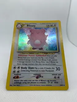 Blissey Neo Revelation #2 Holo Rare Pokemon 2000 - Image 5