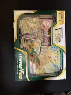 Pokemon TCG Leafeon Vstar Special Collection Box - Brand New / Factory Sealed - Image 2