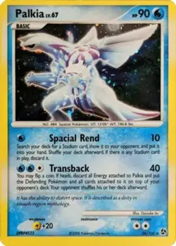 Lightly Played Palkia - 26/106 - Cosmos Holo Theme Deck Exclusive Pokemon Deck E - Image 1