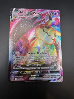 Pokemon Mimikyu VMAX 069/172 Ultra Rare Brilliant Stars - Image 1