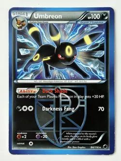 Pokemon TCG - Umbreon (Team Plasma) 64/116 Plasma Freeze Non Holo - Image 1