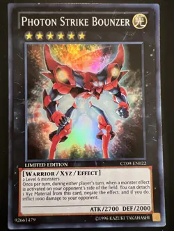 Yu-Gi-Oh! TCG Photon Strike Bounzer 2012 Collectors Tins CT09-EN022 Limited... - Image 1