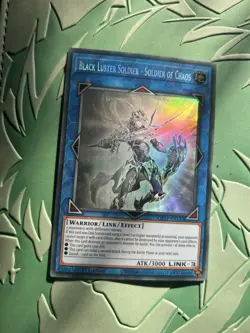 Yugioh Black Luster Soldier - Soldier of Chaos (Ghost Rare) - GFTP NM - Image 1