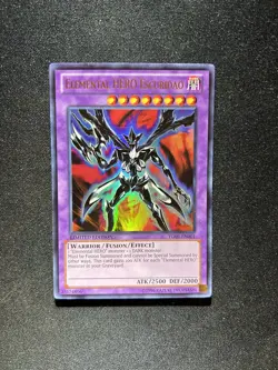 Yu-Gi-Oh! Elemental HERO Escuridao - YG09-EN001 - Ultra Rare - Limited Ed - Mint - Image 2