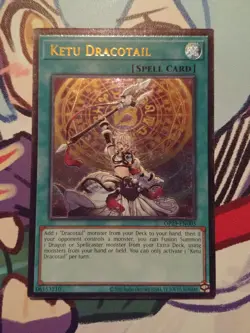 Yugioh! Ketu Dracotail OP29-EN003 Ultimate Rare NM Freshly Pulled - Image 1