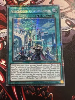 DUAD-EN054 Artmage Academic Arcane Arts Acropolis STARLIGHT RARE YuGiOh - Image 1