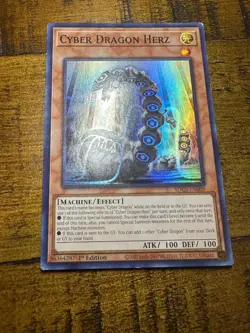 Cyber Dragon Herz SDCS-EN009 1st Edition Super Rare PL + BONUS - Image 1