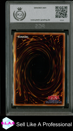 BLUE EYES WHITE DRAGON YU-GI-OH! LGB1-JPS02 2019 LEGENDARY GOLD BOX JP PGS 9,5 - Image 2