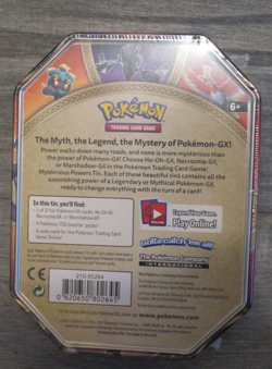 NEW Pokemon TCG Marshadow GX Tin Set Trading Card Game New Factory Sealed - Image 2