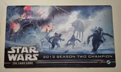 Star Wars LCG Battle of Hoth 2013 Season Two Playmat FFG The Card Game Free Ship - Image 1