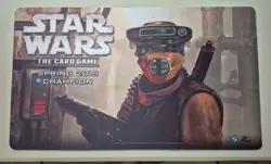 Star Wars LCG Boushh Spring 2015 Store Champion Playmat FFG Unlimited Card Game - Image 1