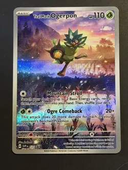 Teal Mask Ogerpon 123 Sv: Scarlet & Violet Promo Cards Holo - Image 1