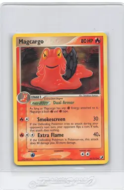 MAGCARGO 41/115 - NON-HOLO - UNCOMMON - Unseen Forces - 2005 Pokemon Card - NM - Image 1