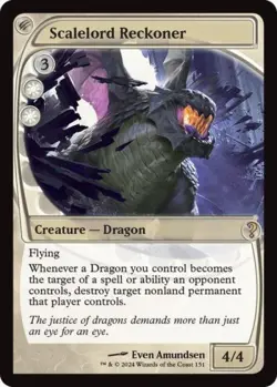 Scalelord Reckoner (Future Sight) -Foil Light Play MTG Mystery Booster 2 - Image 1