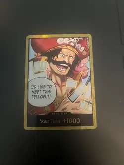One Piece Gol.D.Roger GOLD DON!! Card (OP-13) English - Image 1