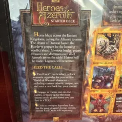 World of Warcraft Heroes of Azeroth Trading Card Game Starter Deck - Image 4