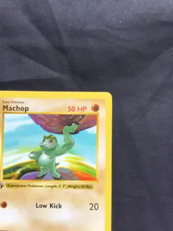 Pokemon Cards: Base Set 1st Edition Common: Machop 52/102 - Image 3