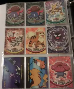 Pokemon TCG Topps Chrome 87 Card Lot ~ 2000 Series 1 T.V ~ Conditions Vary - Image 2