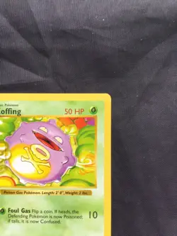 Pokemon Cards: Base Set 1st Edition Common: Koffing 51/102 - Image 3