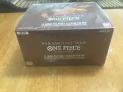 One Piece Card Game Paramount War Booster Box OP-02 Factory Sealed English Ver. - Image 3