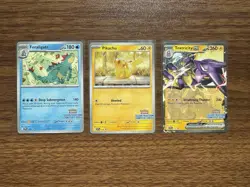 2024 Pokemon Illustration Contest Cards - Pikachu, Feraligatr, Toxtricity ex - Image 1