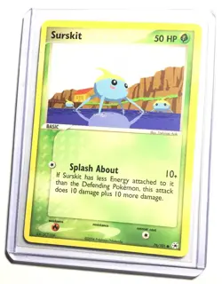 SURSKIT - 76/101 - EX Hidden Legends - Common - Pokemon Card - NM - Image 1