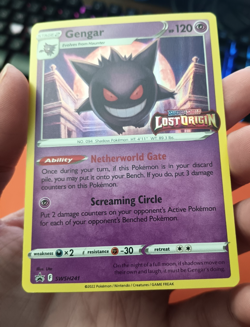NM Gengar - (Prerelease) SWSH241 SWSH: Sword & Shield Promo Cards Holo - Image 2