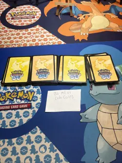 Pokemon TCG Code Card Lot Of 130 Mega Evolutions Code Cards New Unscanned - Image 1